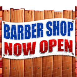 BARBER SHOP CLEARANCE BANNER Advertising Vinyl Flag Sign INV _CLR-0008.psd by El Paso Banners