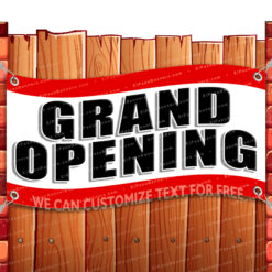 GRAND OPENING CLEARANCE BANNER Advertising Vinyl Flag Sign INV V4 _CLR-0110.psd by El Paso Banners