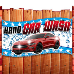 HAND CAR WASH CLEARANCE BANNER Advertising Vinyl Flag Sign INV _CLR-0113.psd by El Paso Banners