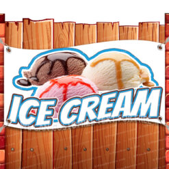 ICE CREAM CLEARANCE BANNER Advertising Vinyl Flag Sign INV V6 _CLR-0133.psd by El Paso Banners