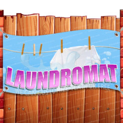LAUNDROMAT CLEARANCE BANNER Advertising Vinyl Flag Sign INV _CLR-0142.psd by El Paso Banners