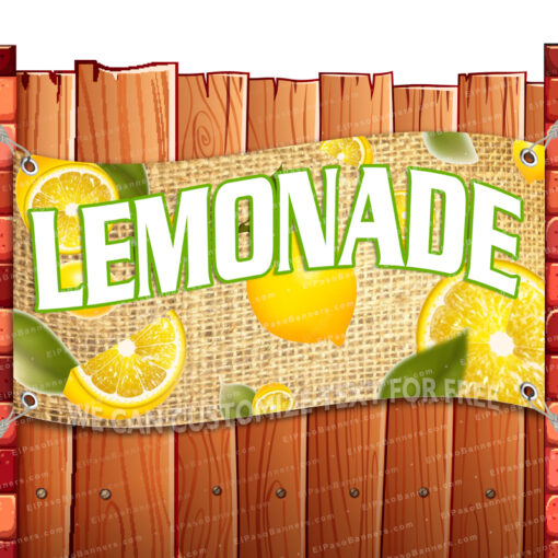 LEMONADE CLEARANCE BANNER Advertising Vinyl Flag Sign INV _CLR-0144.psd by El Paso Banners