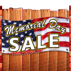 MEMORIAL DAY SALE CLEARANCE BANNER Advertising Vinyl Flag Sign INV _CLR-0158.psd by El Paso Banners