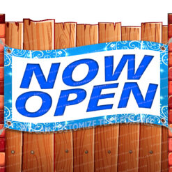 NOW OPEN CLEARANCE BANNER Advertising Vinyl Flag Sign INV V7 _CLR-0186.psd by El Paso Banners