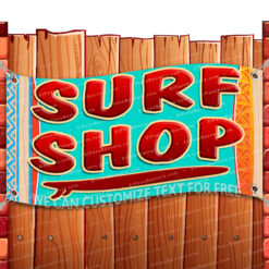 SURF SHOP Vinyl Banner Flag Sign Many Sizes SPORTS RETAIL SURFBOARD _CLR-0221.psd by El Paso Banners