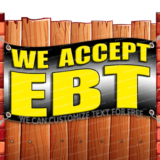 WE ACCEPT EBT CLEARANCE BANNER Advertising Vinyl Flag Sign INV V3 _CLR-0244.psd by El Paso Banners