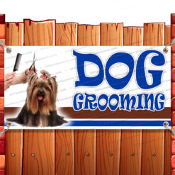 DOG GROOMING CLEARANCE BANNER Advertising Vinyl Flag Sign INV V2 Banner Model by El Paso Banners