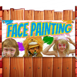 FACE PAINTING CLEARANCE BANNER Advertising Vinyl Flag Sign INV V2 Banner Model by El Paso Banners