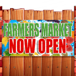 FARMERS MARKET CLEARANCE BANNER Advertising Vinyl Flag Sign INV Banner Model by El Paso Banners