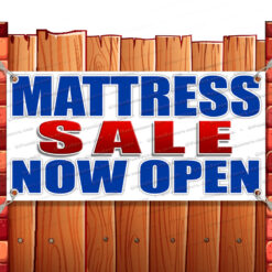 MATTRESS SALE CLEARANCE BANNER Advertising Vinyl Flag Sign INV Banner Model by El Paso Banners