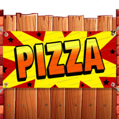 PIZZA CLEARANCE BANNER Advertising Vinyl Flag Sign INV Banner Model by El Paso Banners